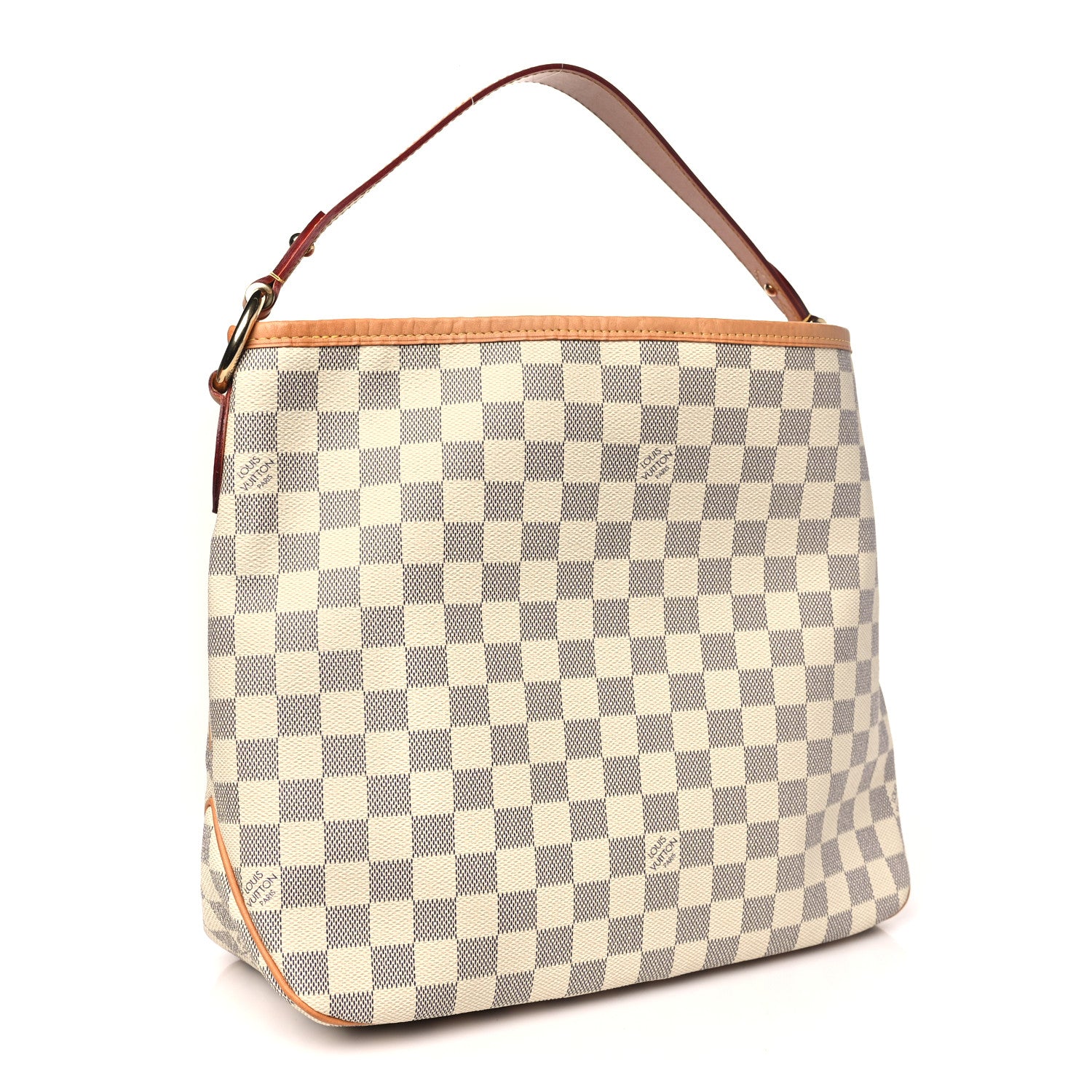 Louis Vuitton Damier Azur Delightful PM Rose Ballerine 3 of 10