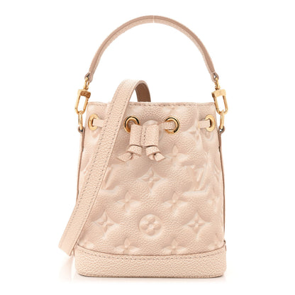 Louis Vuitton Empreinte Monogram Summer Stardust Nano Noe Beige Clair 1 of 9