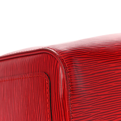 Louis Vuitton Epi Speedy 30 Castillan Red 11 of 12