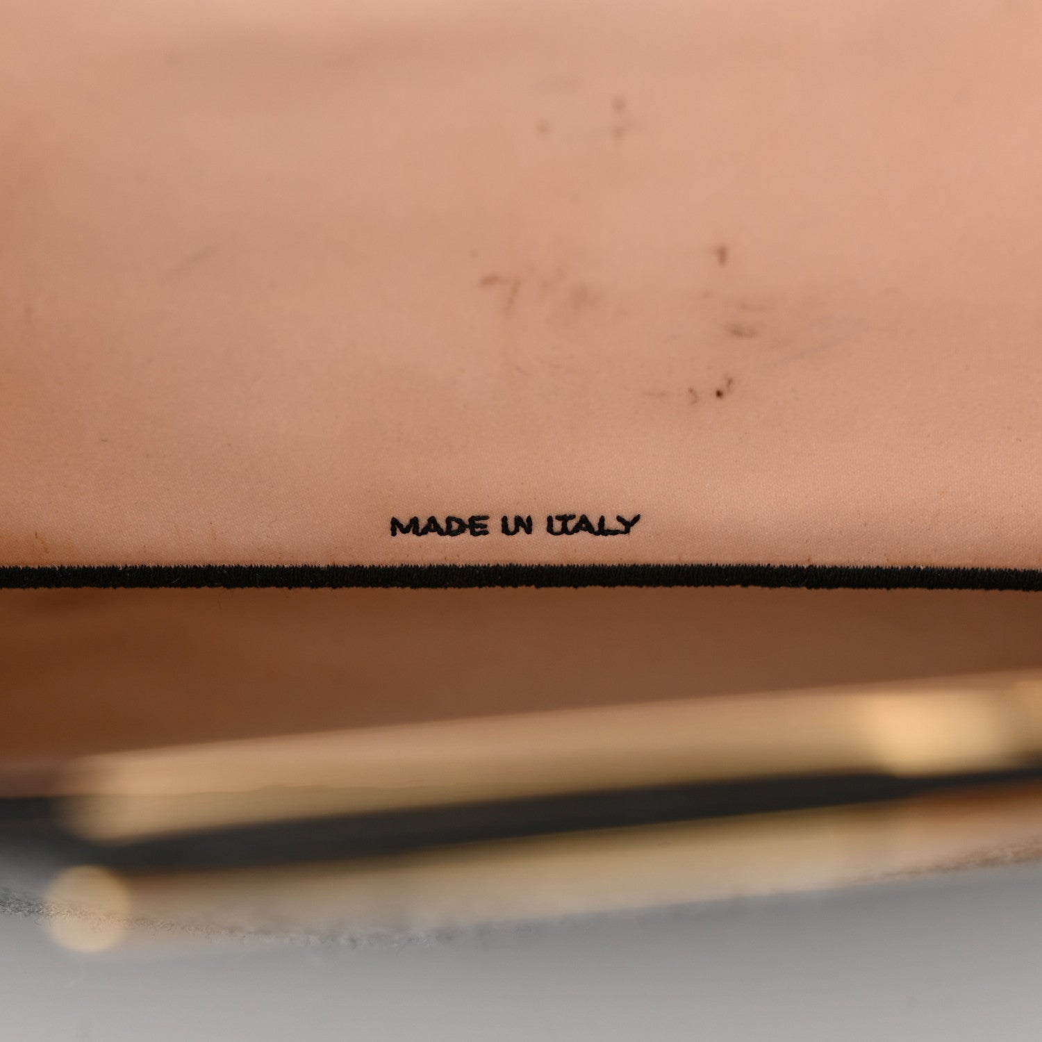 Fendi Melange Flannel Satin Threaded Edge Medium Peekaboo I SEE U Satchel Grigio Bois de Rose 7 of 18