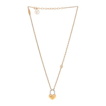 Louis Vuitton Metal Crazy In Lock Necklace 3 of 6