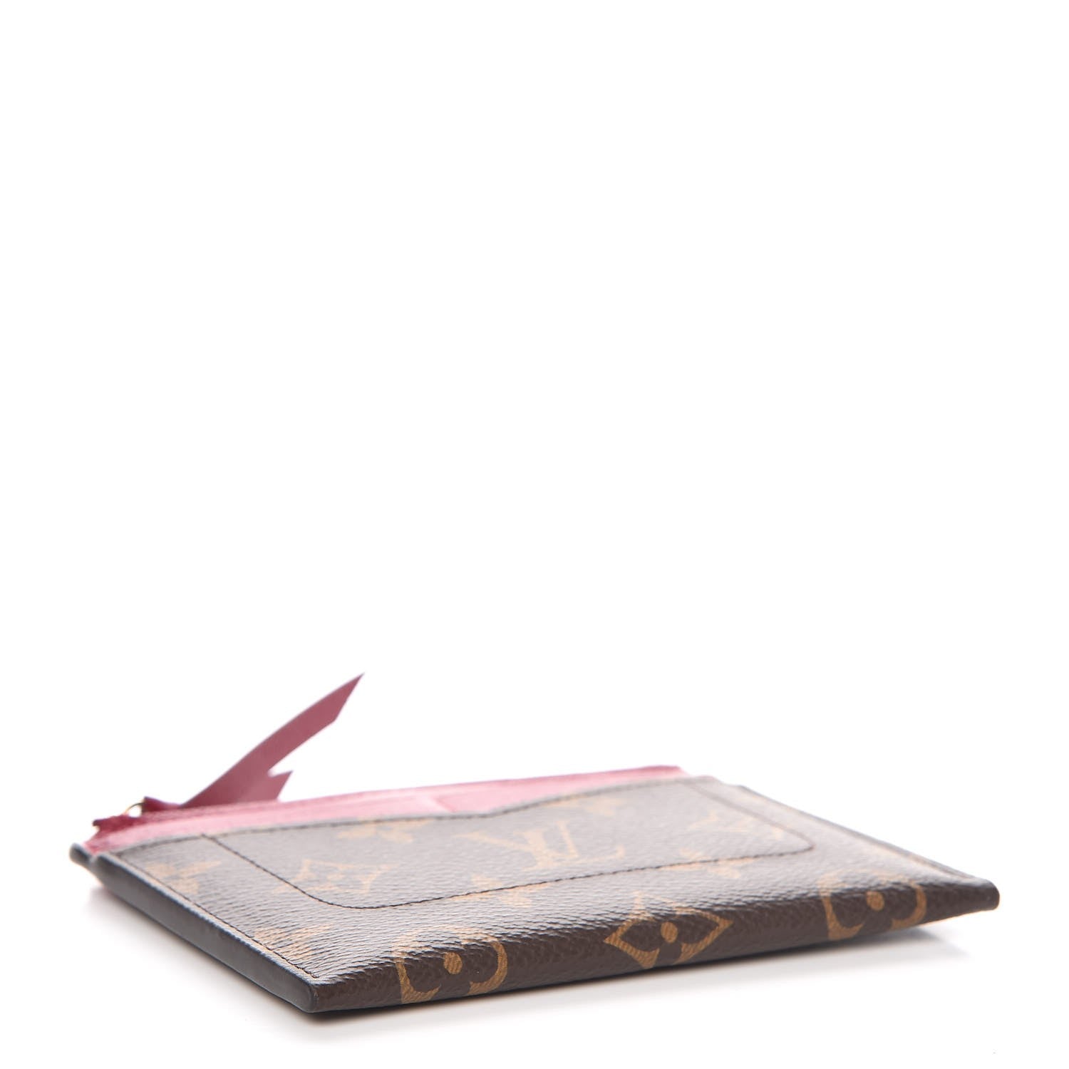 Louis Vuitton Monogram Zipped Card Holder Fuchsia 4 of 7