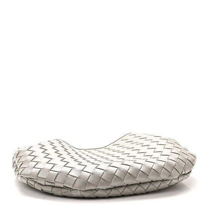 Bottega Veneta Nappa Intrecciato Sardine Bag Agate Grey 4 of 9