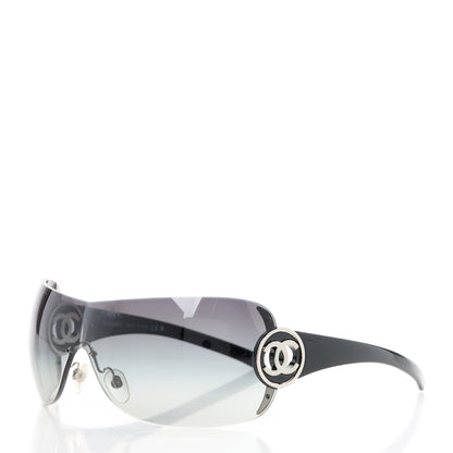 Chanel CC Sunglasses 4145 Black 1 of 8