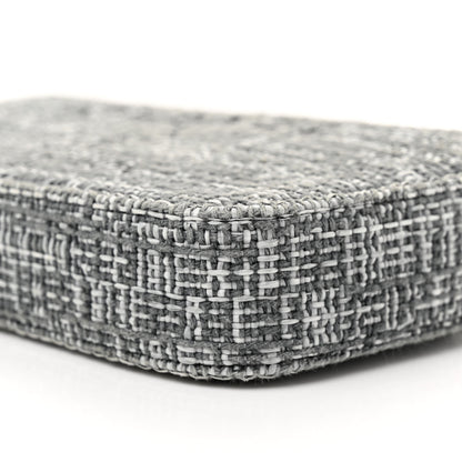 Chanel Canvas Small Deauville Clutch With Chain Charcoal 10 of 11