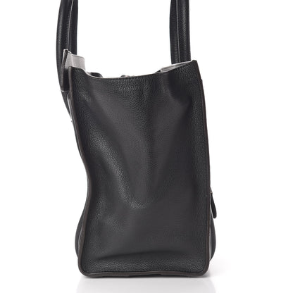 Celine Drummed Calfskin Mini Luggage Black 12 of 14