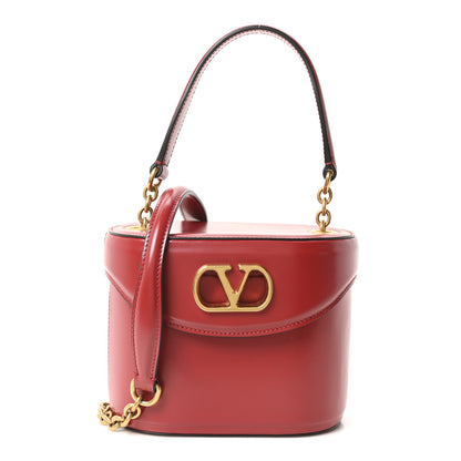 Valentino Garavani Calfskin VLogo Vain Vanity Bag Rosso Valentino 1 of 9