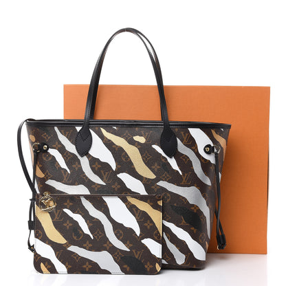 Louis Vuitton X LOL Monogram Neverfull MM Gold Silver 11 of 11