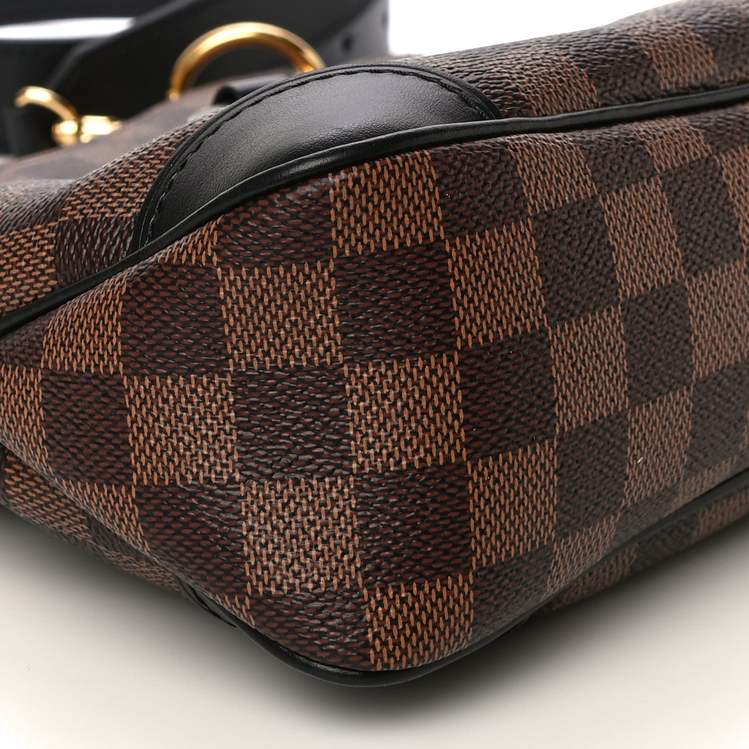 Louis Vuitton Damier Ebene Odeon PM Black 7 of 12