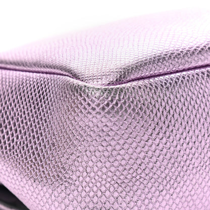 Tom Ford Lizard Calfskin Embossed Large Natalia Chain Bag Pink 11 of 15