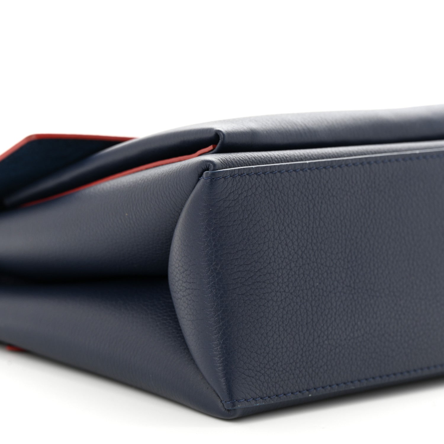 Louis Vuitton Soft Calfskin My Lockme Top Handle Marine Rouge 9 of 12