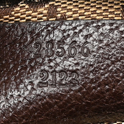 Gucci GG Monogram Double Pocket Belt Bag Dark Brown 7 of 10