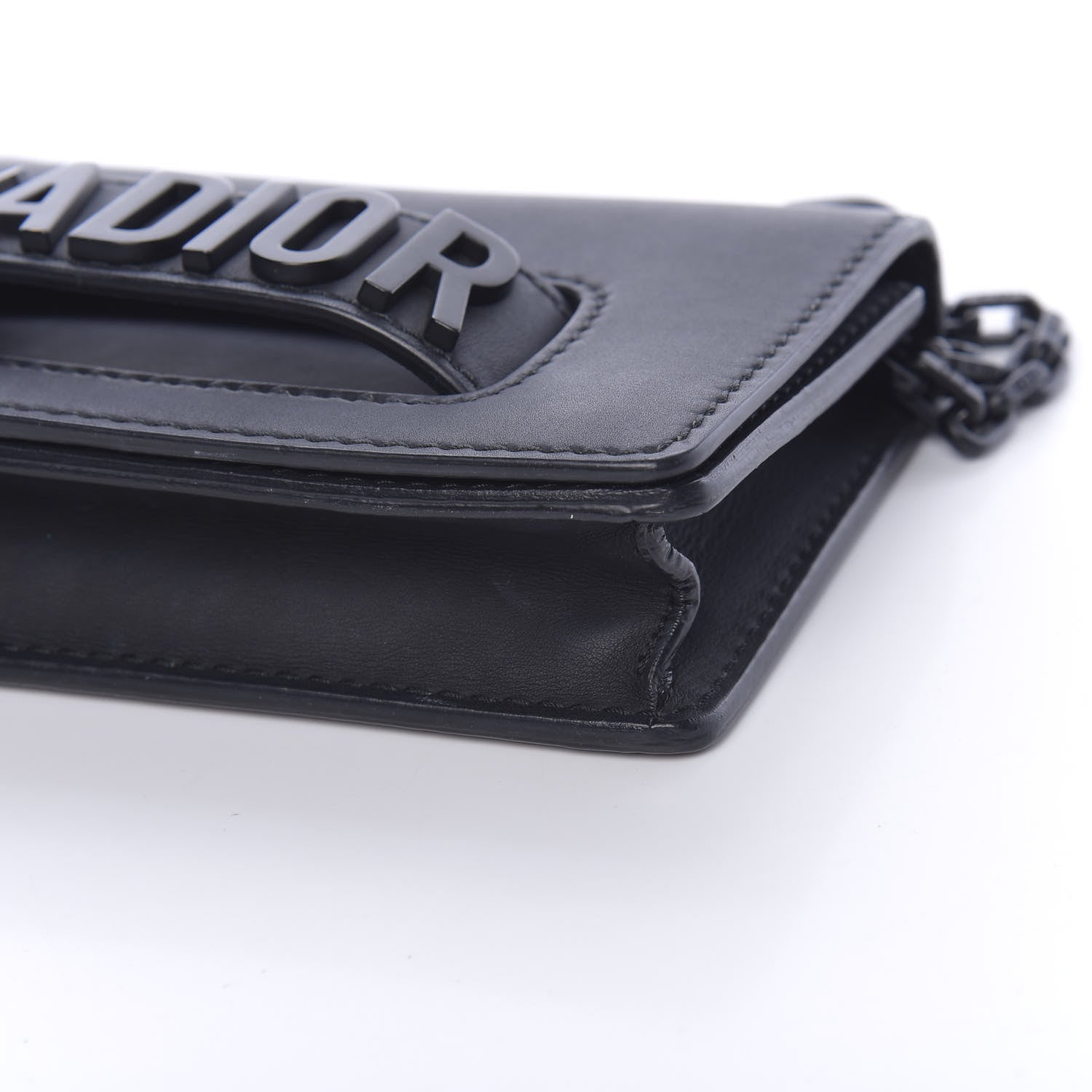 Christian Dior Ultra Matte Calfskin Mini J'Adior Chain Flap Bag Black 8 of 10