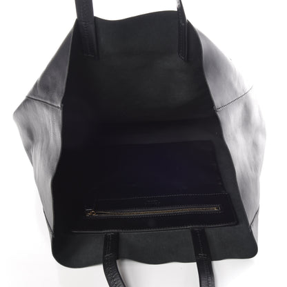 Celine Smooth Lambskin Vertical Cabas Black 7 of 8