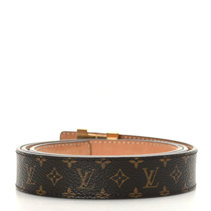 Louis Vuitton Mini Monogram 25mm LV Initiales Belt 90 36 2 of 6