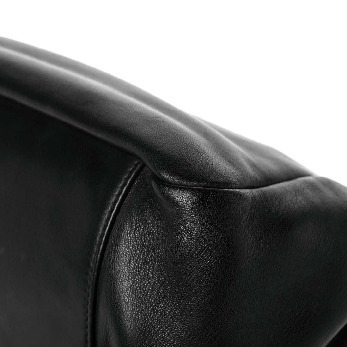 Lambskin Pearl Obsession Flap Black