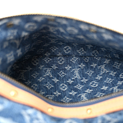 Louis Vuitton Monogram Denim High Rise Bumbag Blue 5 of 9