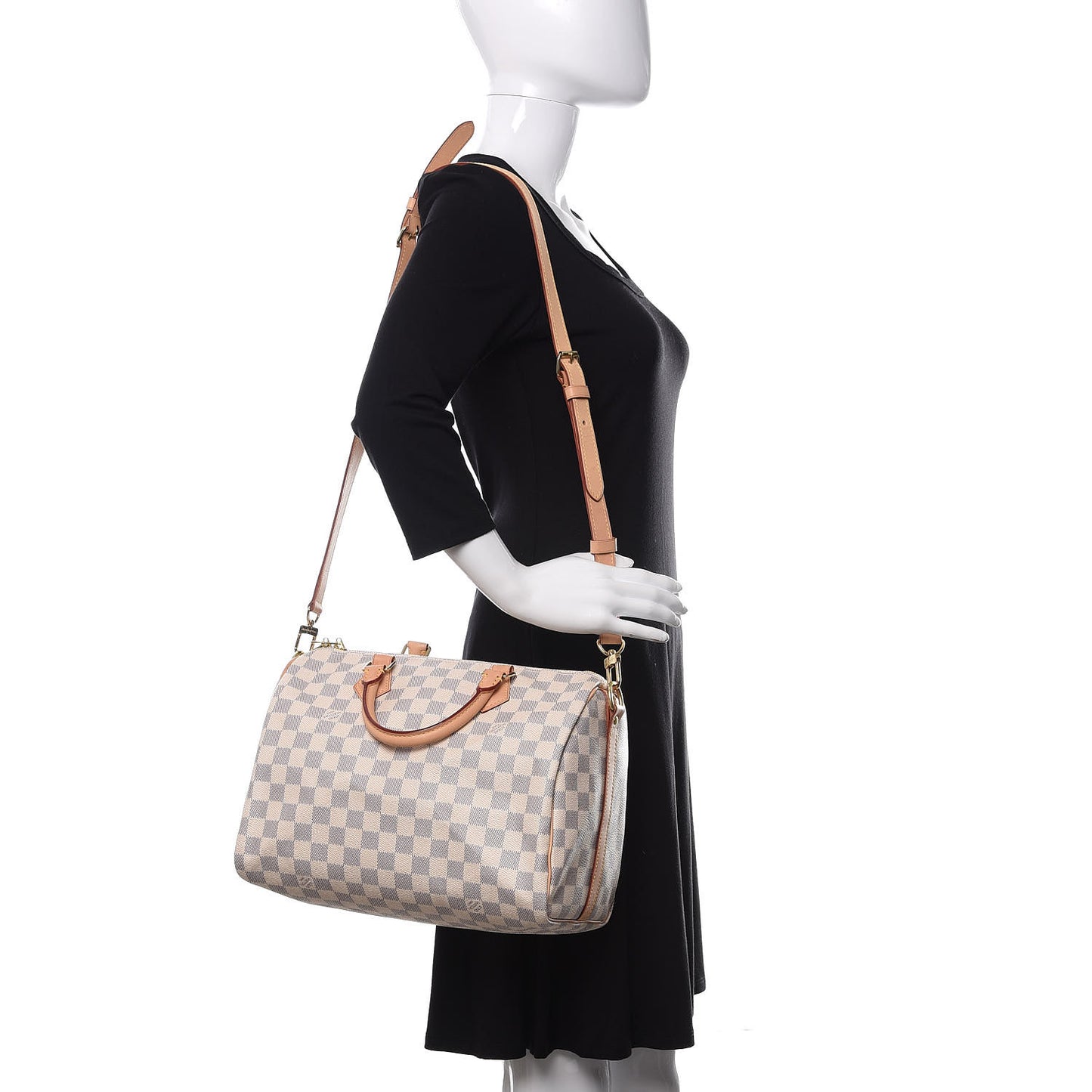 Damier Azur Speedy Bandouliere 30