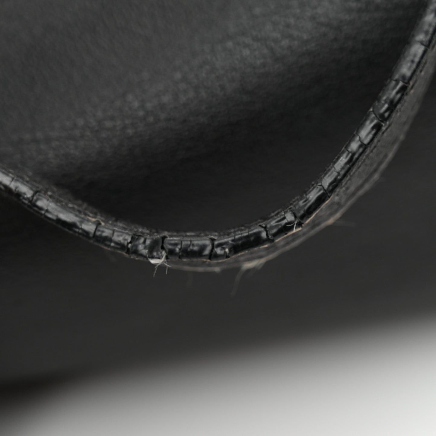 Calfskin Large Shopping Tote Black