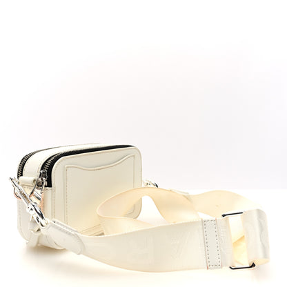 Marc Jacobs Saffiano Small Snapshot Camera Bag White 3 of 10
