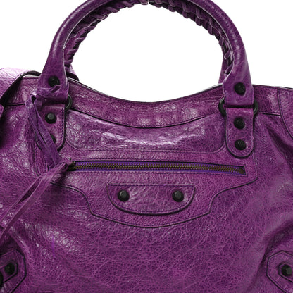 Balenciaga Agneau Classic Hardware City Ultraviolet 9 of 11