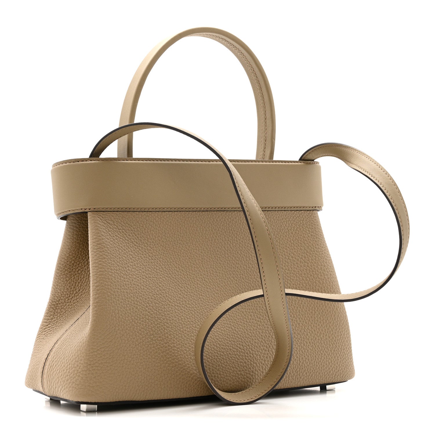 Hermes Togo Swift Medor Bag Beige Marfa 3 of 11