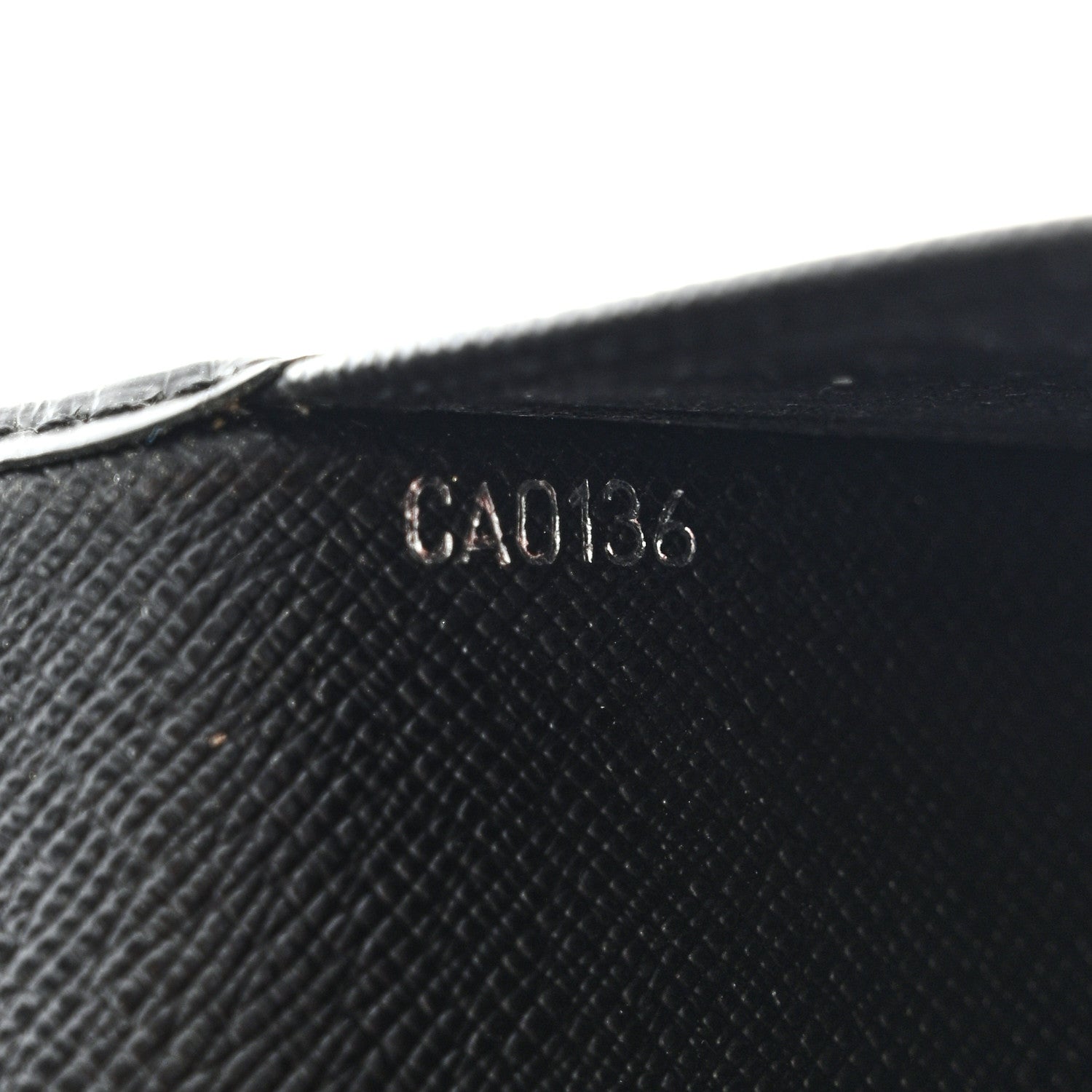 Louis Vuitton Epi Checkbook Organizer Wallet Black 7 of 8