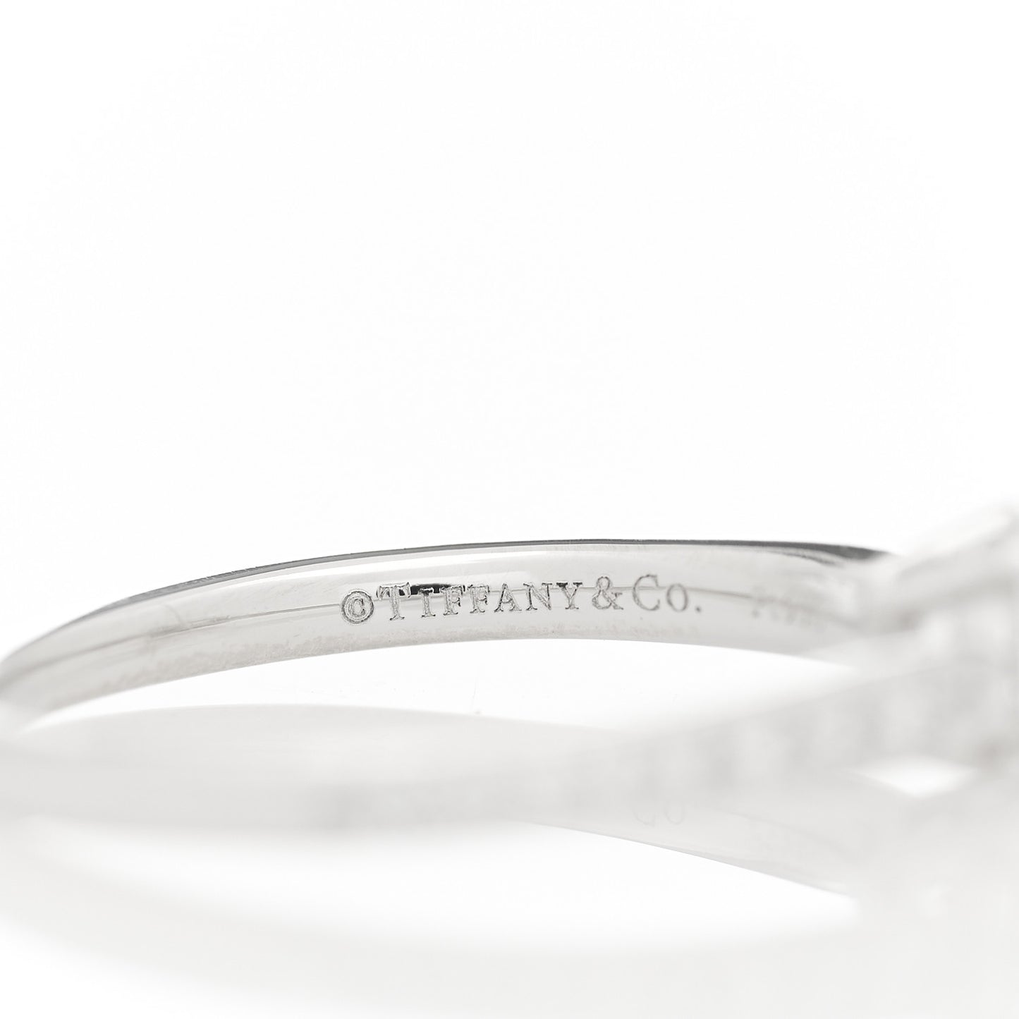 Platinum Diamond .61ct Harmony Round Brilliant Engagement Ring 52 6