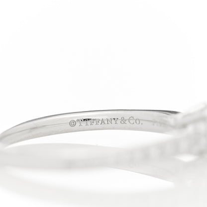 Tiffany Platinum Diamond .61ct Harmony Round Brilliant Engagement Ring 52 6 5 of 7