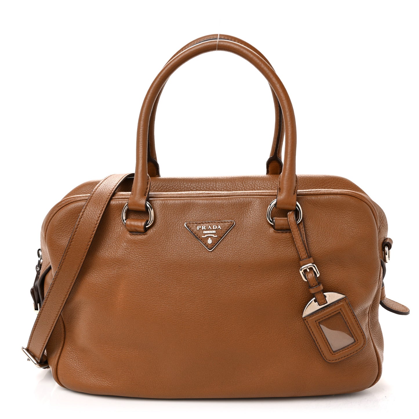 Vitello Daino Satchel Nocciolo