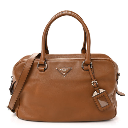 Prada Vitello Daino Satchel Nocciolo 1 of 13
