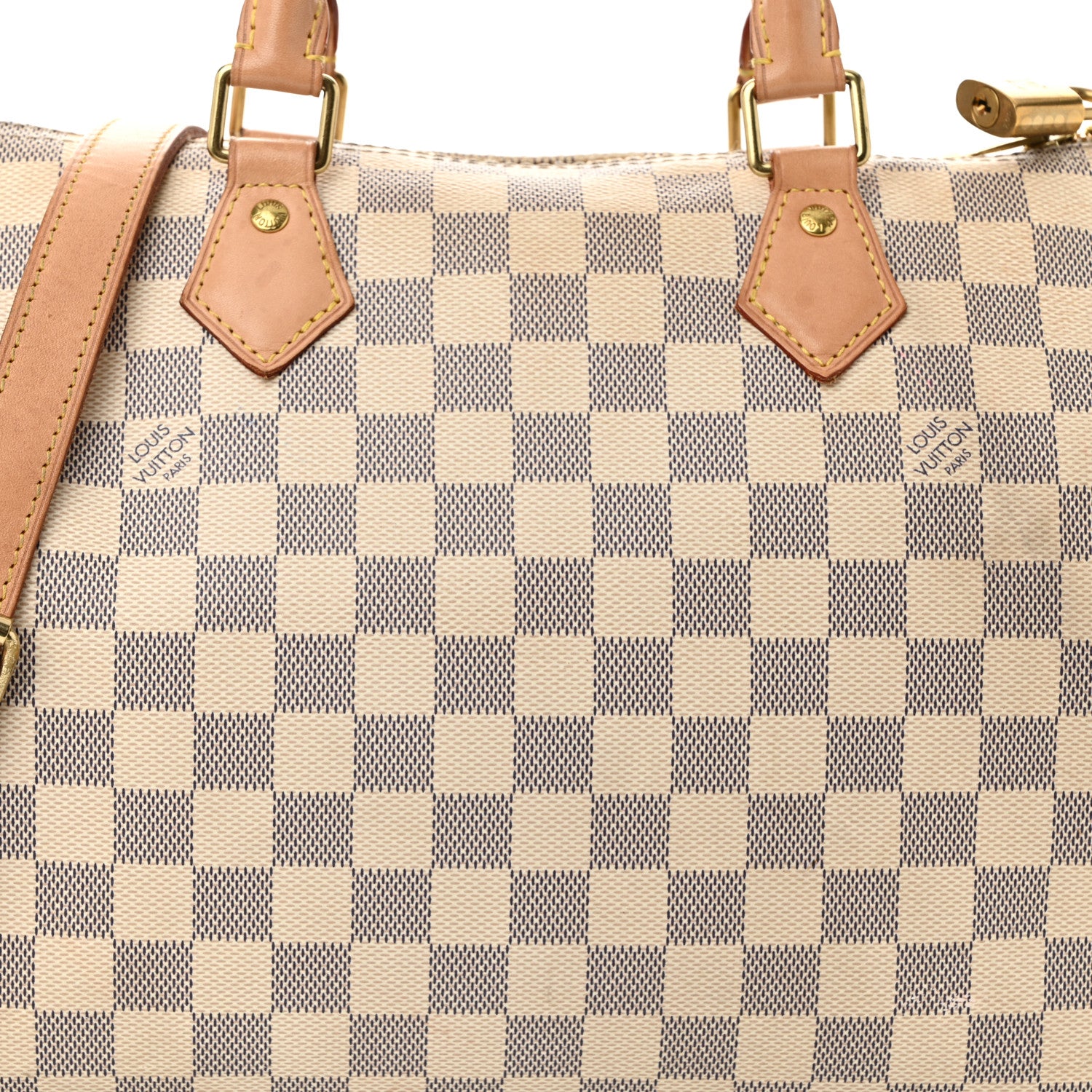 Louis Vuitton Damier Azur Speedy Bandouliere 30 8 of 12
