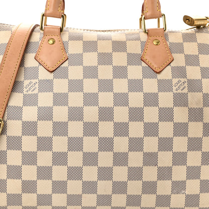 Louis Vuitton Damier Azur Speedy Bandouliere 30 8 of 12