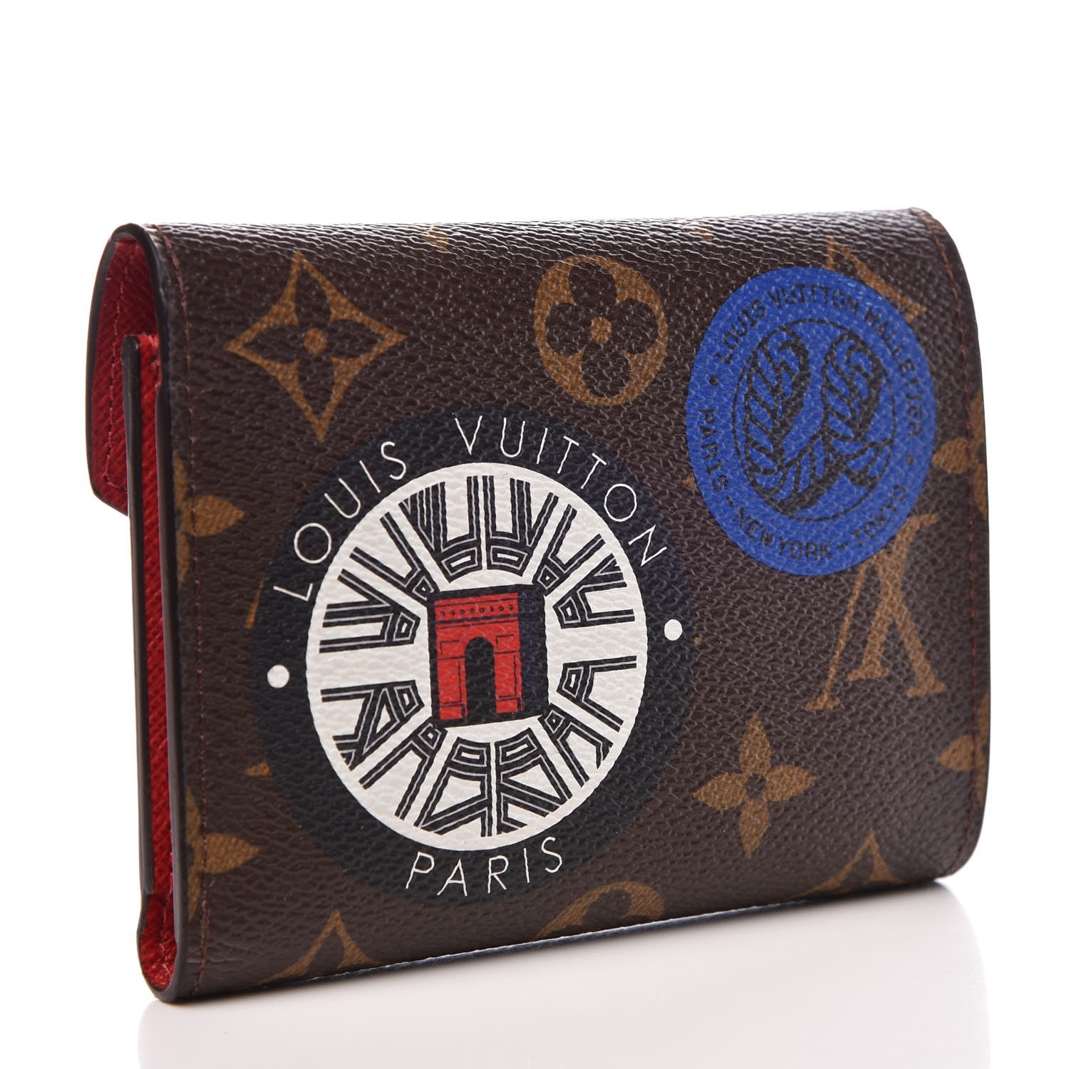 Louis Vuitton Monogram World Tour Victorine Wallet 3 of 8