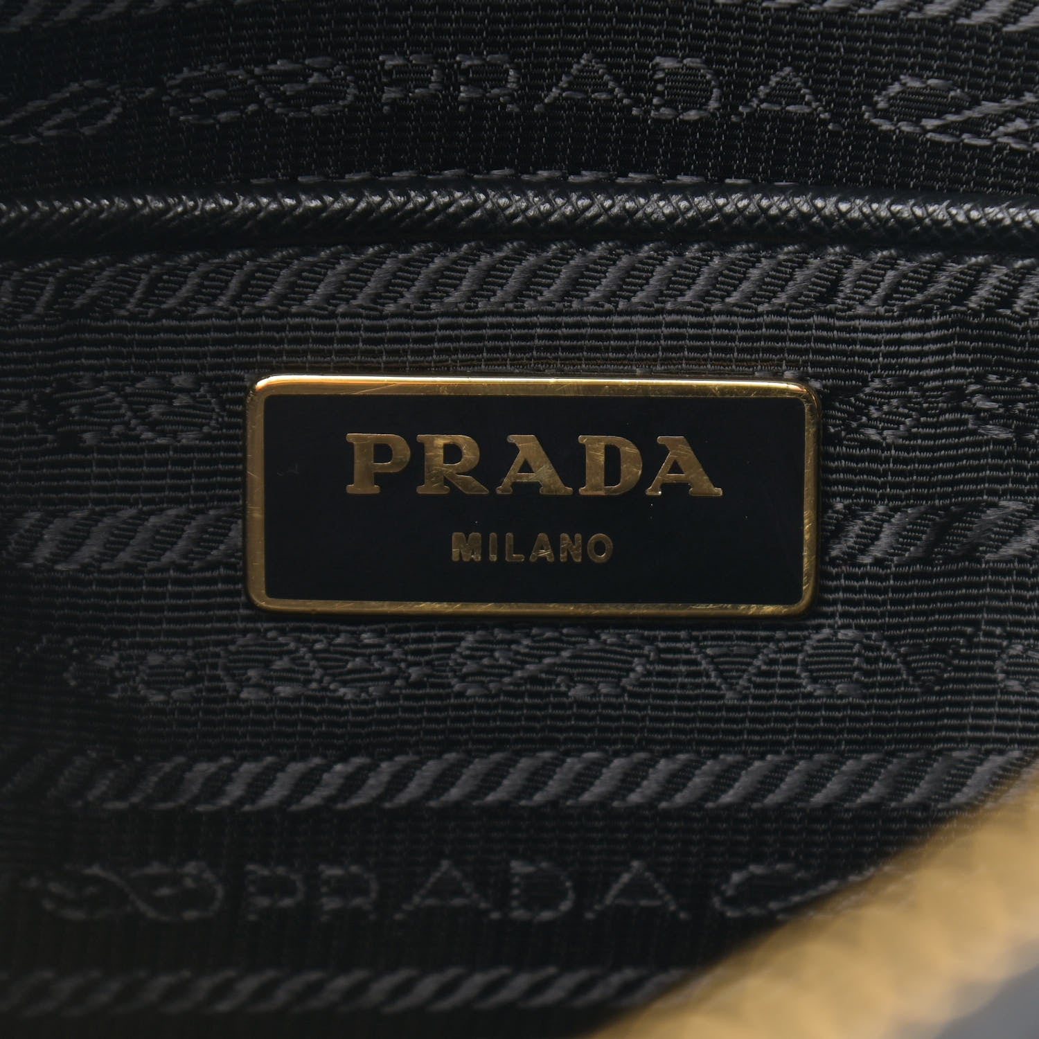 Prada Saffiano Lux Shoulder Bag Black 5 of 9
