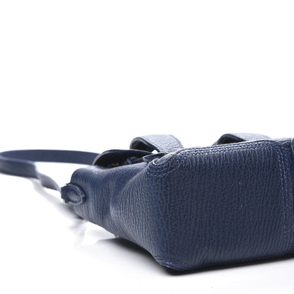 3.1 Phillip Lim 3.1 Textured Calfskin Mini Pashli Satchel Lapis Black 7 of 11