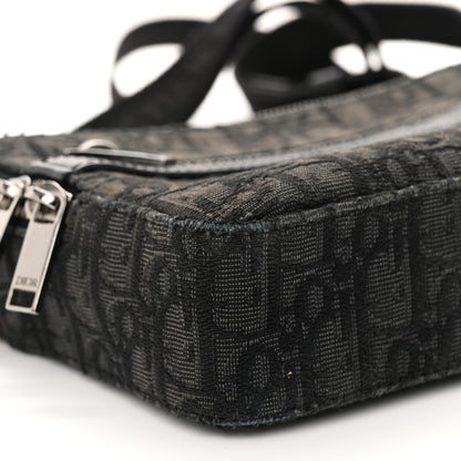 Christian Dior HOMME Oblique Safari Messenger Black 8 of 11