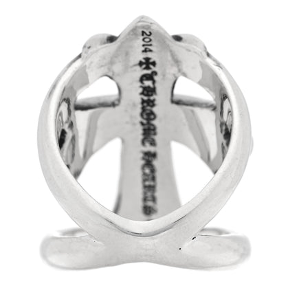 Chrome Hearts Sterling Silver Infinity Ring 57 8 3 of 4