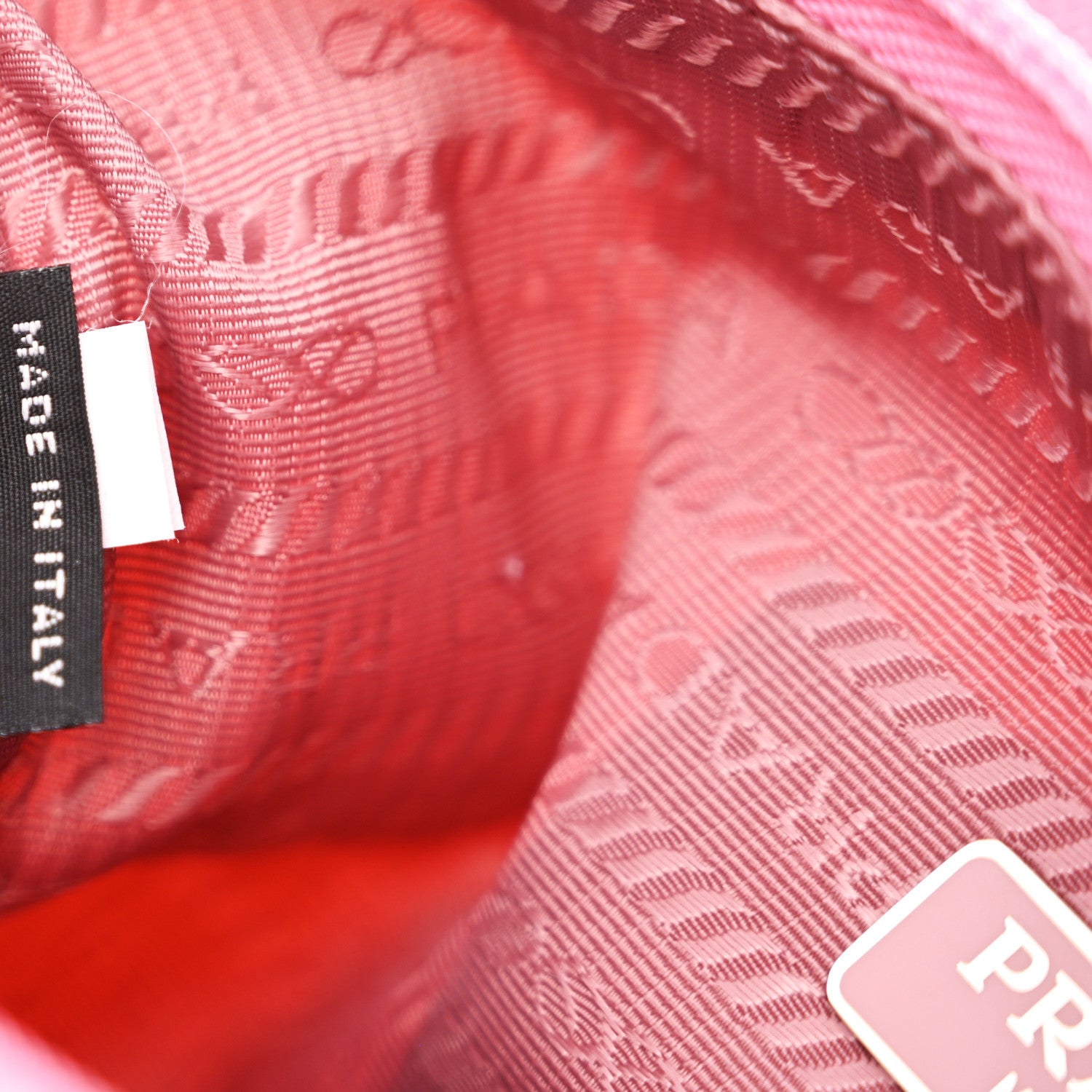 Prada Tessuto Nylon Mini Re-Edition 2000 Bag Begonia 7 of 10