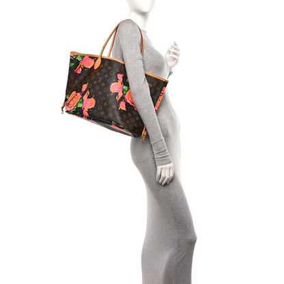 Louis Vuitton Monogram Roses Neverfull MM 2 of 10