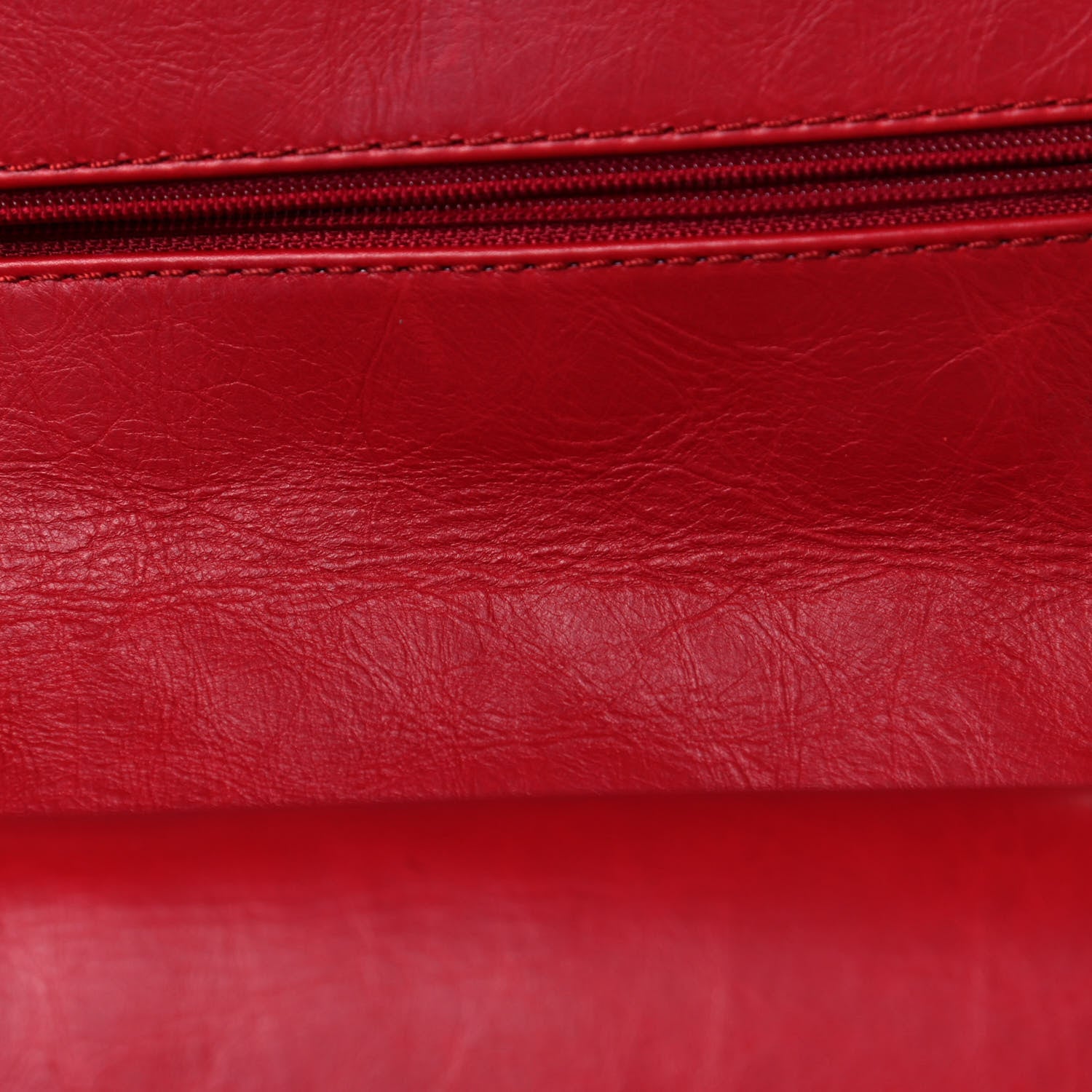 Chanel Aged Calfskin Quilted 2.55 Reissue 227 Flap Red 14 of 19