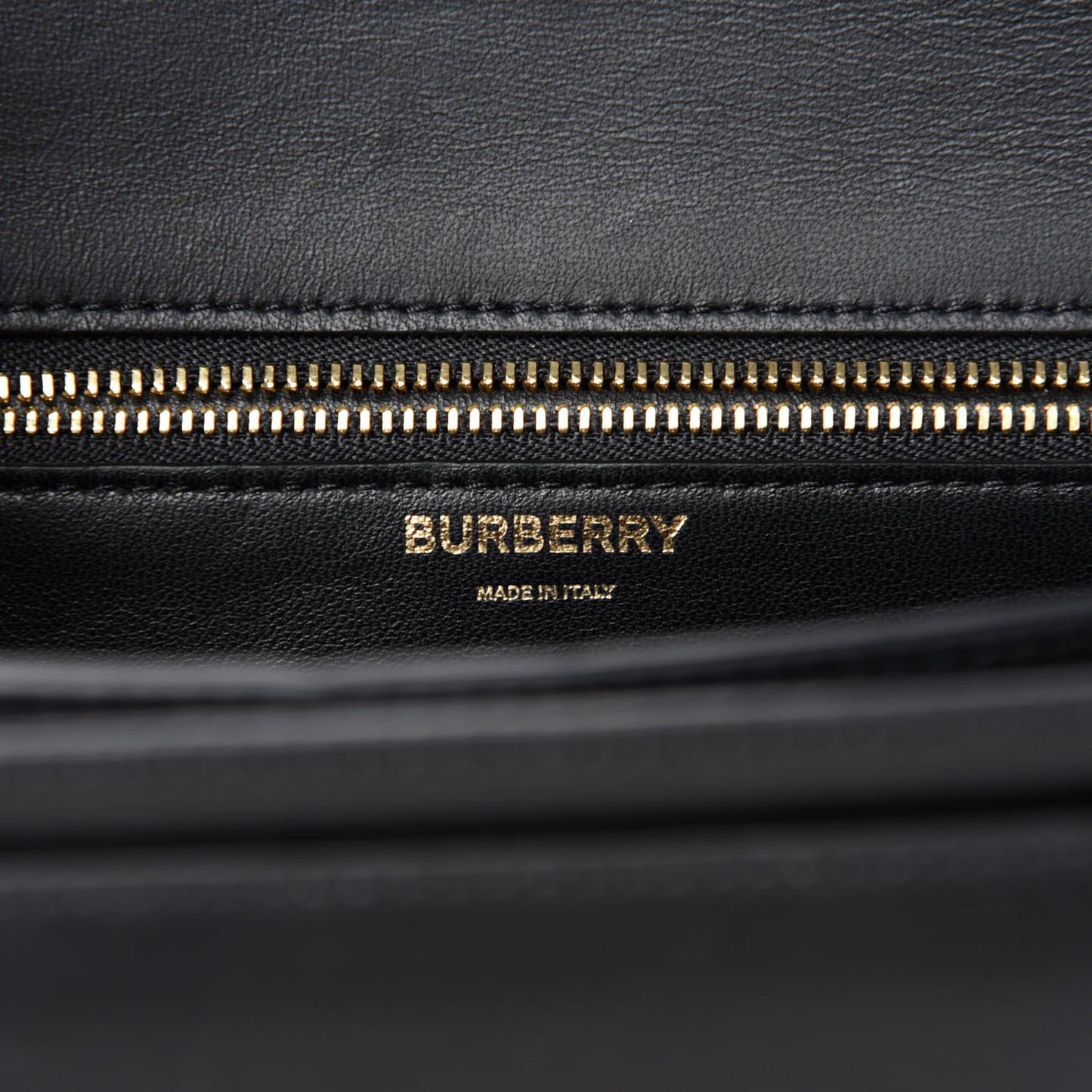 Calfskin Small TB Bag Black