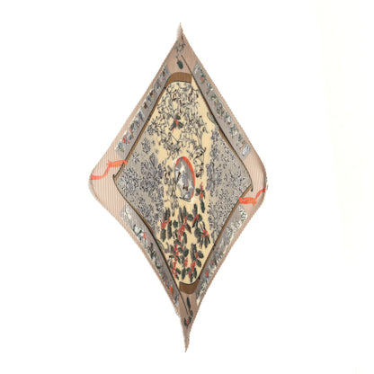 Hermes Silk Plisse Neige d'Antan Scarf 90 2 of 3