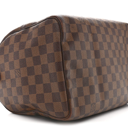 Louis Vuitton Damier Ebene Speedy 30 9 of 14