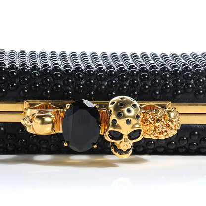 Alexander McQueen Studded Knucklebox Clutch Black 5 of 8