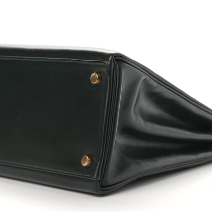 Hermes Box Kelly Retourne 32 Vert Fonce 8 of 15