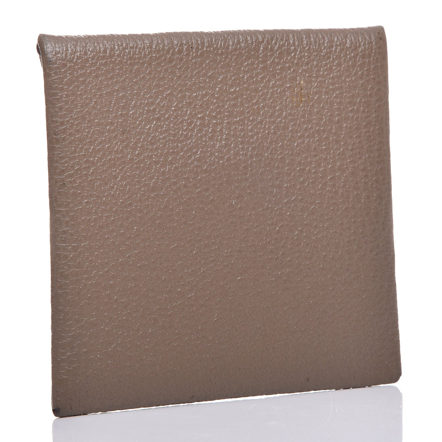 Hermes Chevre Mysore Bastia Coin Purse Etoupe 3 of 11