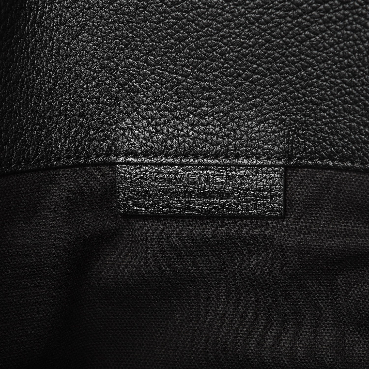 Givenchy Sugar Goatskin Medium Antigona Envelope Clutch Black 6 of 7