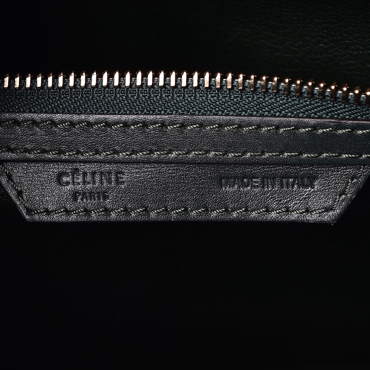 Smooth Calfskin Mini Luggage Emerald