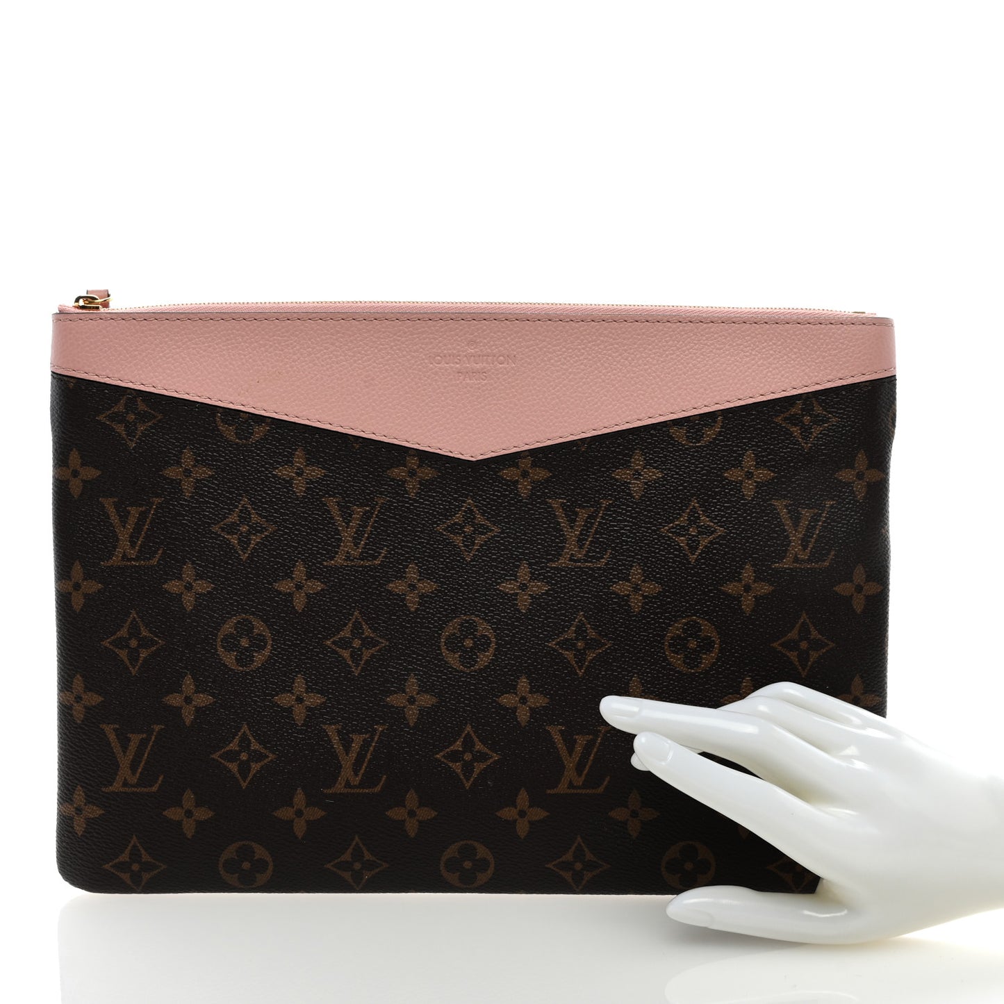 Monogram Daily Pouch Rose Poudre